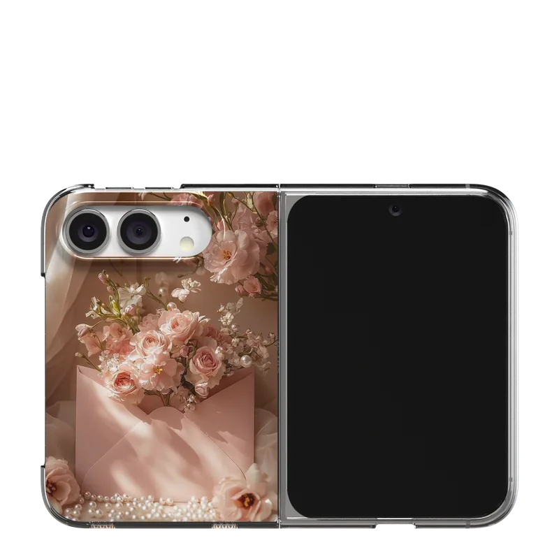Blushing Petal Pearl Case