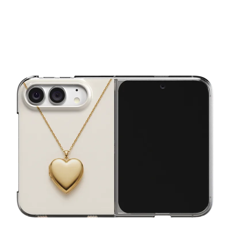 Gold Heart Locket case