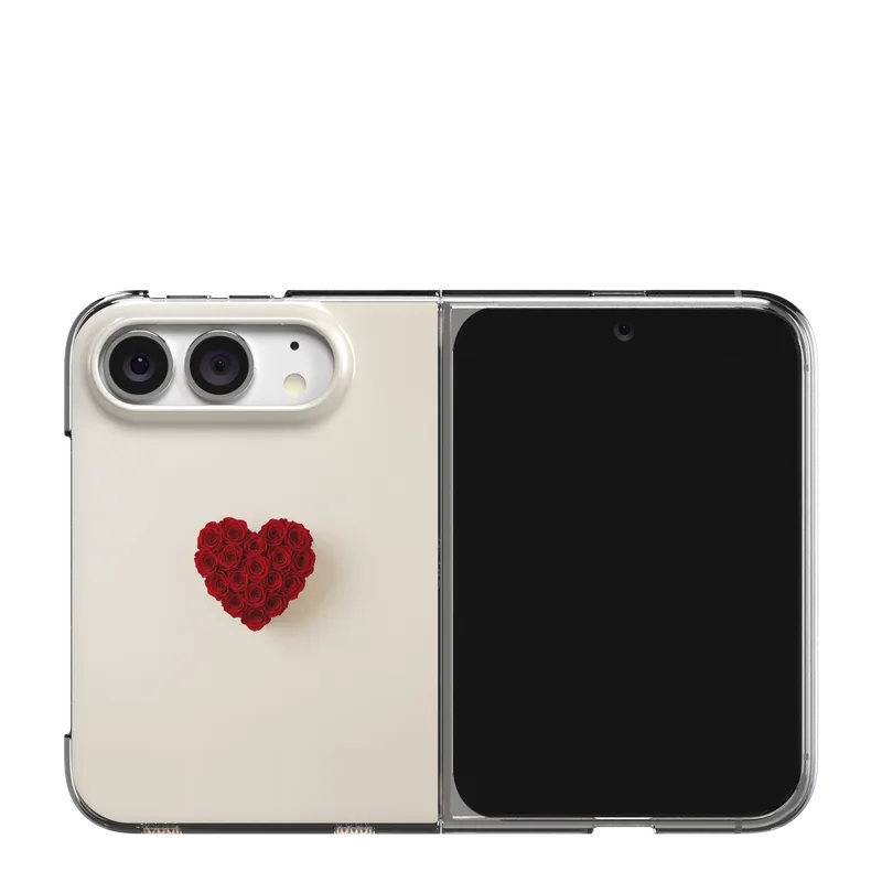 Red Rose Heart case